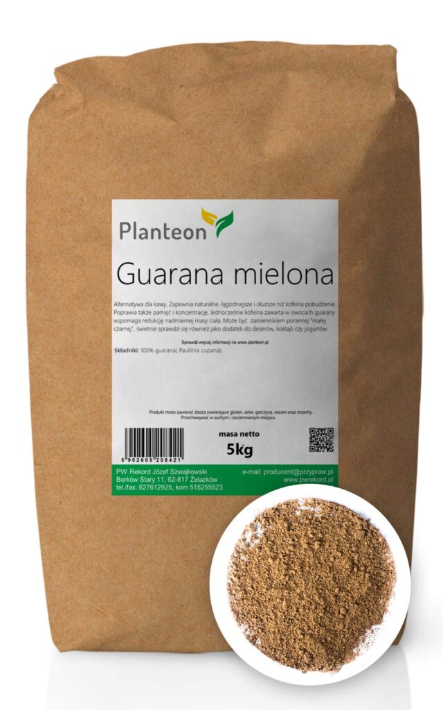 Guarana w proszku